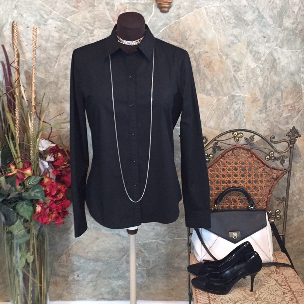 Liz Claiborne 🌹stretch M T shirt top blouse tunic